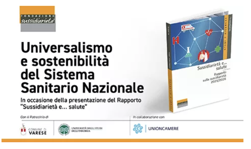 Presentazione rapporto sussidiarietà e salute